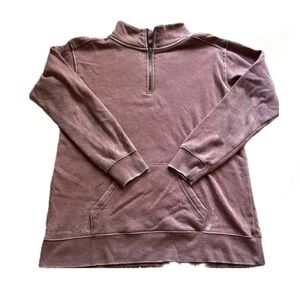 Mauve Quarter Zip